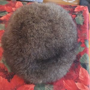 Saks Faux fur hat